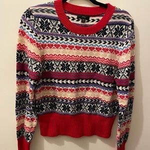 J crew fair isle sweater